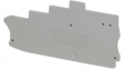 3012301 D-PT 2,5-4L/1P End plate, Grey