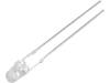 OSV5YL3131A LED; 3мм; фиолетовый; 136-200мкд; 30°; Поверхность: выпуклая