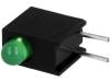 L-7104EW/1GD LED; в корпусе; Кол-во диод:1; 3мм; THT; зеленый; 8-20мкд; 40°