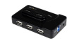 ST7320USBC USB Hub with USB Charging Port, 6x USB A Socket/USB B Socket - USB A Plug