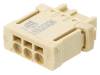 14310313101160, Вилка; Разъем: провод-плата; har-flexicon; 2,54мм; 24?20AWG; 6А, Harting