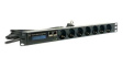 83111 Metered PDU with Current Metering / Monitoring, 16A, 7x DE Type F (CEE 7/3) Socket