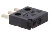 AV4004 Микропереключатель SNAP ACTION; без рычага; SPDT; 0,5A/30ВDC