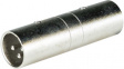 RND 205-00562 XLR Adapter XLR 3-Pin Plug XLR 3-Pin Plug