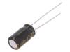 UKW1H470MED Конденсатор: электролитический; THT; 47мкФ; 50ВDC; O6,3x11мм; ±20%
