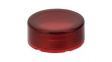 YW9Z-L12R Switch Lens, Round, Red, 23.6mm, IDEC YW Series