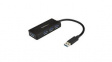 ST4300MINI USB Hub with Fast Charge, 4x USB A Socket - USB A Plug