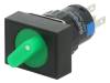 V16-11XAJ-2-24G, Переключатель: поворотный; Положения:2; SPDT; 3A/220ВAC; 2A/24ВDC, Onpow