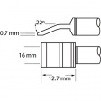 PTTC-705 Soldering Tip Blade, pair 16.0 mm 390 °C