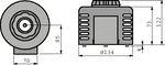 4411, Variable transformer 0...260 VAC 5 A 230 VAC, -
