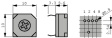 FR01FR16P-ST-075A Кодирующие переключатели на ПП HEX 4+1