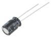 URZ1C101MDD1TD Конденсатор: электролитический; THT; 10мкФ; 16ВDC; O5x9мм; Шаг: 2мм