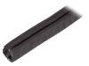 GN 2180-EPDM-11,5-D-10 Защитная кромка; EPDM; L:10м; черный; Толщ.панели:0,8?2,5мм