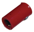 2,6MM ROT ZWERG-KUPPLUNG Cable socket, red