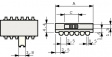 ASE-62-RL04 Ползунковые переключатели вкл.-вкл. 6P