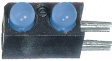 553-0188F PCB LED 3 mm round blue/blue