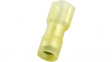 RND 465-00072 [100 шт] Blade Receptacle Brass Yellow 6.3 x 0.8 mm Pack of 100 pieces