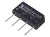 B80C1500A, Однофазный выпрямительный мост; Urmax:160В; If:1,5А; Ifsm:50А, Diotec Semiconductor