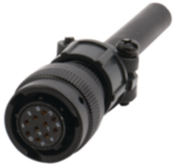 62IN 16A 12 8S/6A 624, Cable socket 8P, Amphenol