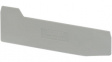 3031050 End plate, grey