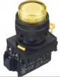 YW1L-A2E10Q4Y Illuminated Pushbutton Switch, 10 A, 24 VDC
