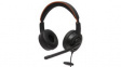 AXH-V45UCD NC Headset, Voice UC45, Stereo, On-Ear, 20kHz, Stereo Jack Plug 3.5 mm/USB, Black