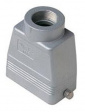 MHV 10 L25 hoods for single lever, with 2 pegs, top entry, M25, C-TYPE enclosures