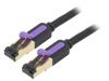 ICDBI Patch cord; S/FTP; 7; многопров; OFC; ПВХ; черный; Дл: 3м; 28AWG
