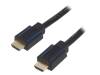 CHB005, Кабель; HDCP 2.2,HDMI 2.0; вилка HDMI, с обеих сторон; 3м; черный, LOGILINK