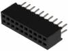 DS1065-03-2*10S8BV Гнездо; штыревое; "мама"; PIN:20; прямой; 1,27мм; THT; 2x10; 1А