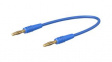 28.0047-00723 Test Lead, Blue, 7.5mm, Nickel-Plated Brass