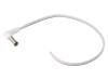 DC.CAB.2701.0300, Кабель; провода, вилка DC 5,5/2,5; угловой; 0,5мм2; белый; 3м, BQ CABLE (TME brand)