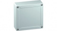 10040501 Plastic Enclosure Without Knockout, 124 x 122 x 55 mm, ABS, IP66/67, Grey