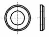 1762079, Шайба; круглая; M8; D=16мм; h=1,6мм; сталь; Покрытие: хром; DIN:125B, BOSSARD