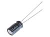 URS0J330MDD Конденсатор: электролитический; THT; 33мкФ; 6,3ВDC; O5x9мм; ±20%