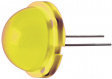DLC2-6YD LED; 20мм; желтый; 2,5-8,3мкд; 120°; Кол-во выв:2; 20мА