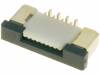 F0500WV-S-08P Разъем: FFC / FPC; вертикальный; PIN:8; ZIF; SMT; 0,5А; 30мОм; 0,5мм