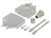 6560-0625-02, Корпус: для разъемов D-Sub; D-Sub 15pin, D-Sub HD 26pin; прямой, Encitech Connectors