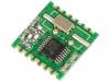 RFM12B-433S2PR, Модуль: RF; трансивер FM; FSK; 433,92МГц; SPI; -105дБм; 2,2?3,8ВDC, HOPE MICROELECTRONICS