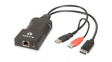 HMX5150T-VGA KVM Extender, 100m, USB-A/VGA/RJ45, 1920 x 1200