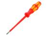 05100002001, Отвертка; плоская, изолированная; Наконечник:3,5x0,6мм; 1кВAC, Wera Tools