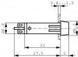 1.69.511.054/1002 Ламповый индикатор бесцветный