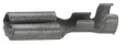 LT 306.022.3 Quick-connect receptacle 2.8 x 0.8 mm for 0.5...1 mm2 Metall