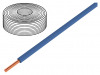 105-2-100 Провод; однопров; Cu; 1x0,20мм2; ПВХ; синий; 60В; -10?85°C; 100м