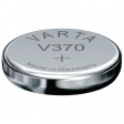 V370 Button cell battery,  Silver Oxide, 1.55 V, 30 mAh