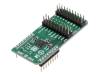 ADC 6 CLICK, Click board; преобразователь A/D; GPIO,SPI; AD7124-8; 3,3ВDC, MikroElektronika