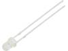 OSR5PA3131A LED; 3мм; красный; 4200-5000мкд; 30°; Поверхность: выпуклая