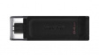 DT70/64GB USB Stick, DataTraveler 70, 64GB, USB 3.2, Black