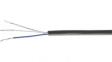EHEA 2PR BLACK Microphone cable 1x 2 0.22 mm2