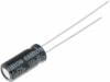KM 100U/25V Конденсатор: электролитический; THT; 100мкФ; 25В; O5x11мм; Шаг:2мм